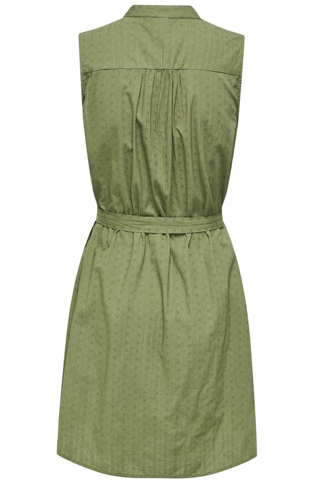 ONLESTA LIFE SL BUTTON DRESS WVN CS 15331220 OLIVINE